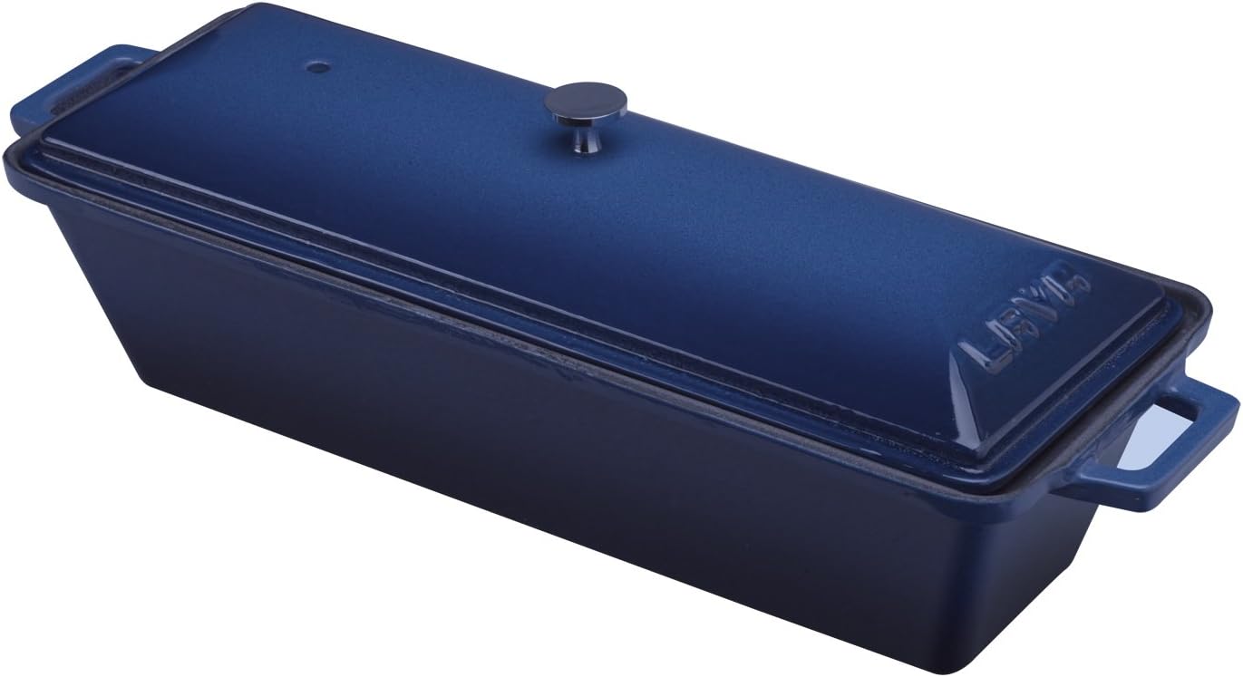 Lava Signature Enameled CastIron Bread/Terrine Pot 3 x