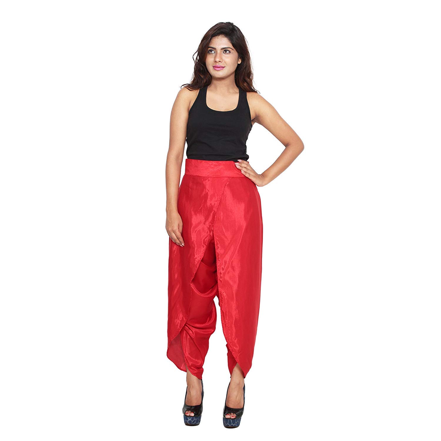 indo western dhoti style