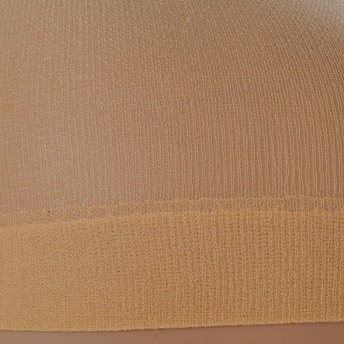 ZXUY Unisex Stocking Wig Cap Snood Mesh Netural Nude Beige(2 Pack) (2 Pack, Biege/Nude)