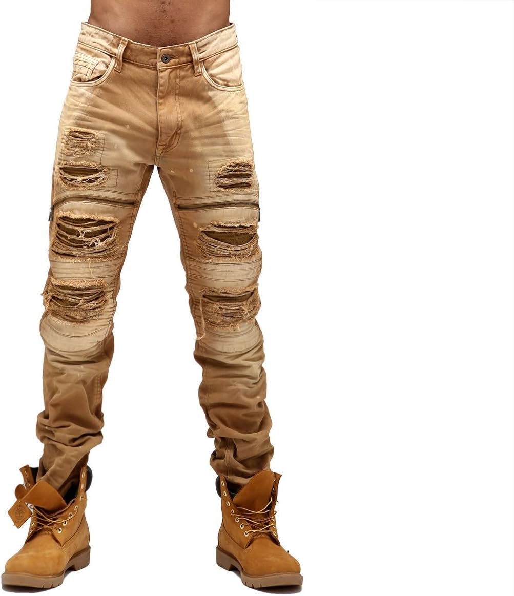smoke rise ripped jeans
