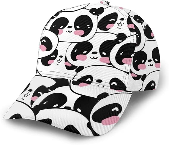 Amazon キャップ メンズ レディース 帽子 アニマル 動物柄 パンダ かわいい ヒップスタイル 野球帽 プリント 調節可能 通気性抜群 無地 小 カジュアル 旅行 スポーツ ユニセックス キャップ 通販