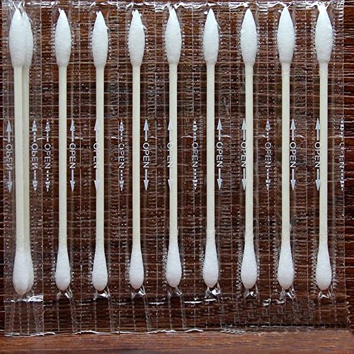 Individual Packaging Makeup Cotton Swabs 100pcs Double Tipped Versatile Cotton Tipped Applicators for Festival Gift