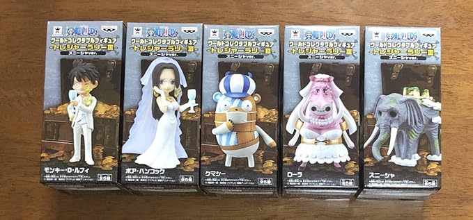 Amazon ワンピース Wcf ワールドコレクタブルフィギュア トレジャーラリーiii ズニーシャver 全5種セット ナムコ 限定 フィギュア ドール 通販
