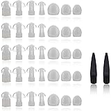 Hearing Aid Domes - Universal Domes for Hearing Aids - Sizes Small, Medium, Large & X-Large Earbud Replacements and BTE…