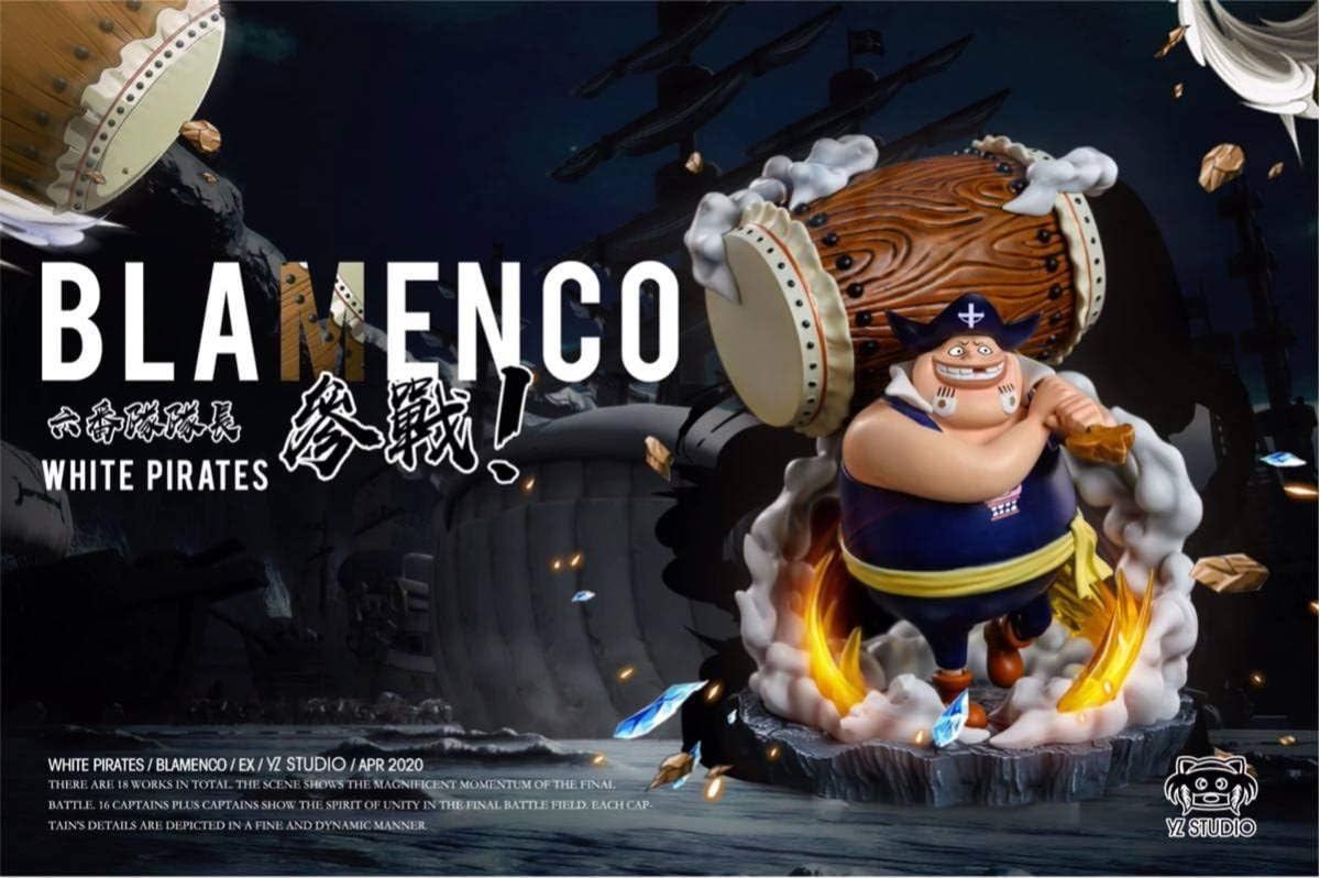 Amazon ワンピース フィギュア One Piece Yzスタジオ 6番隊長 ブラメンコ 303 フィギュア ドール 通販