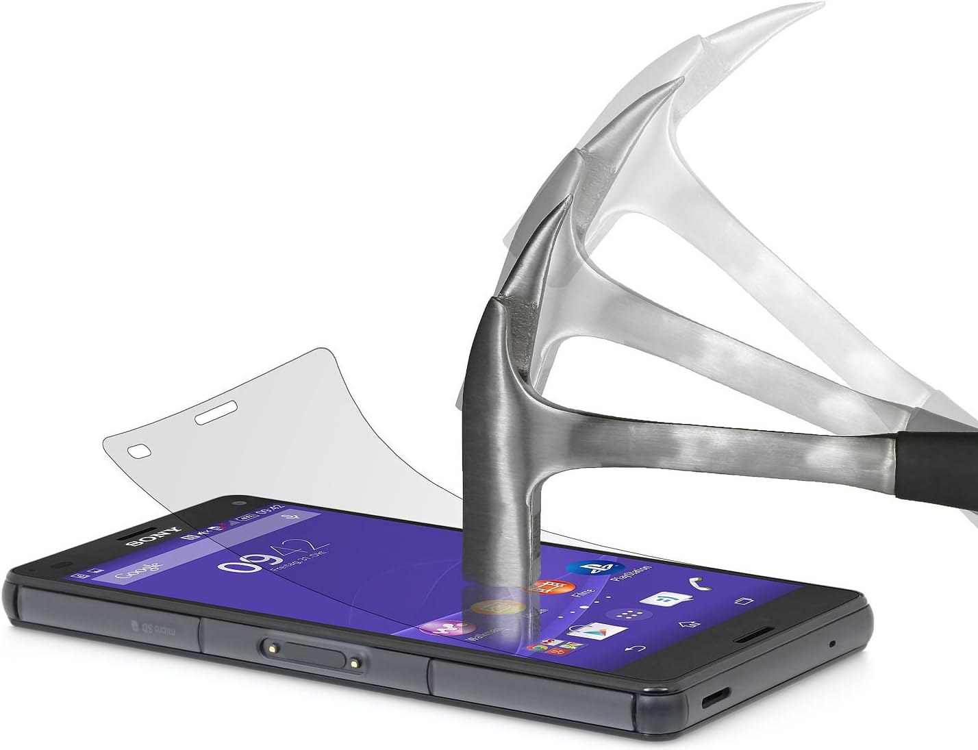 StilGut Tempered Glass Screen Protector (Front and Back) for Sony Xperia Z3 Compact - Image 3