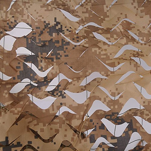 Camo Mesh Camping Camouflage Net,INorton 10×13ft Military Camo Mesh Netting,Hunting Shooting Blind Sunscreen Nets,Fit for Camping,Fishing,Party Decoration