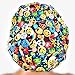 Womens Surgical Scrub Hat OR Nurse Cap Euro Style Adjustable Cap Emojis, Rainbows, Party Food