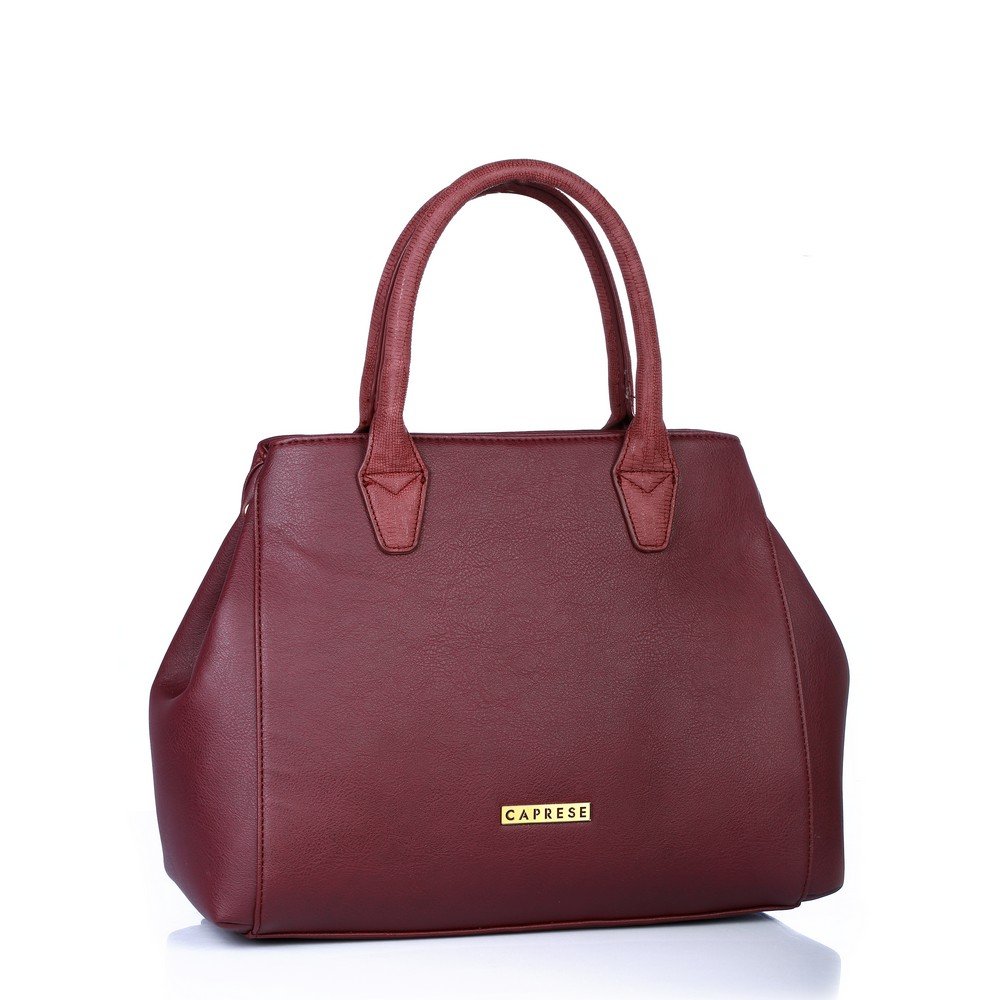 caprese bernie women's satchel (burgundy) ()