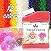 AINOLWAY High Elastic Water Beads Gel Pearls (40000pcs) Jelly Crystal Soil for Vase Fillers (9 Oz, Red)(14 Year+)