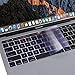 MOSISO Premium Ultra Thin TPU Keyboard Cover Compatible Newest MacBook Pro with Touch Bar 13 Inch and 15 Inch (A1989 / A1706, A1990 / A1707) 2018 2016 2017 Release Transparent Skin, Ultra Violet