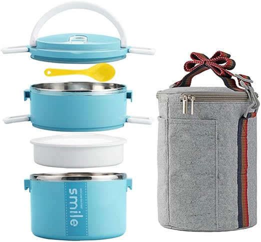 insulated stackable lunch box