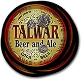 Talwar Beer & Ale - 4 pack Drink Coasters