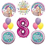 JoJo Siwa Party Supplies Dream Crazy Big 8th Birthday Balloon Bouquet Decorations