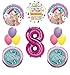 JoJo Siwa Party Supplies Dream Crazy Big 8th Birthday Balloon Bouquet Decorations