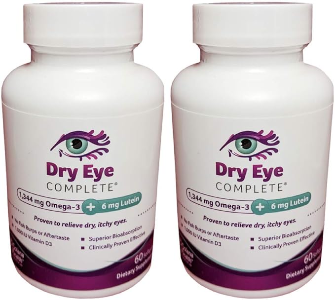 Dry Eye Complete, Formulated for Dry Eyes. Ultimate Vision