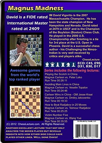 Magnus Carlsen Madness - Chess Lecture - Volume 36 Chess DVD