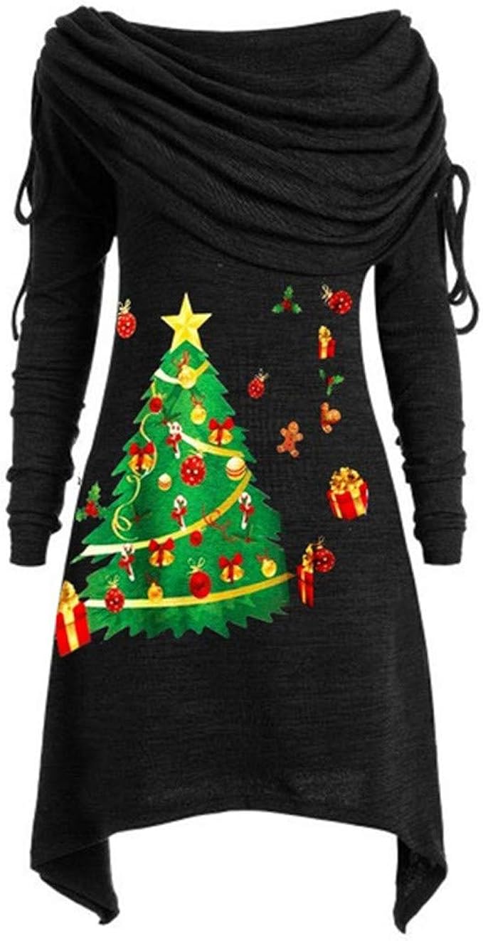 womens plus size christmas tunics