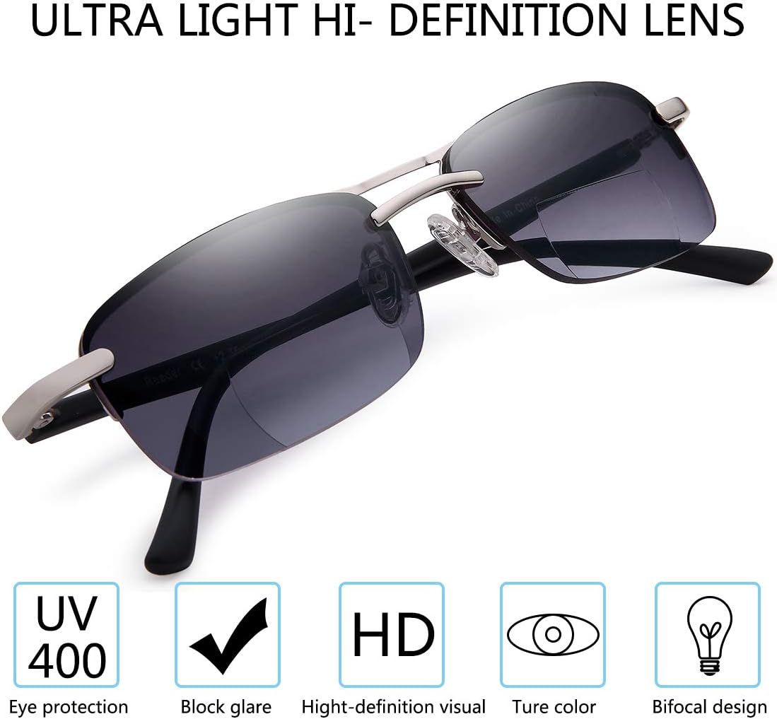 2.0 bifocal reading glasses