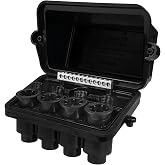 PJB4175 Pool Light Junction Box, 4-Light Capacity, Compatible with Intermatic PJB4175 Junction Box, Watertight Polymeric Enclosure for Pool, Spa &amp; Landscape Lighting