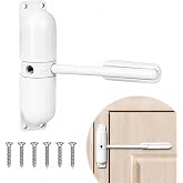 Automatic Door Closer Adjustable Safety Spring Door Closers for Home | Closing Door Hinge, Convert Hinged Doors to Self-Closing, Easy to Install
