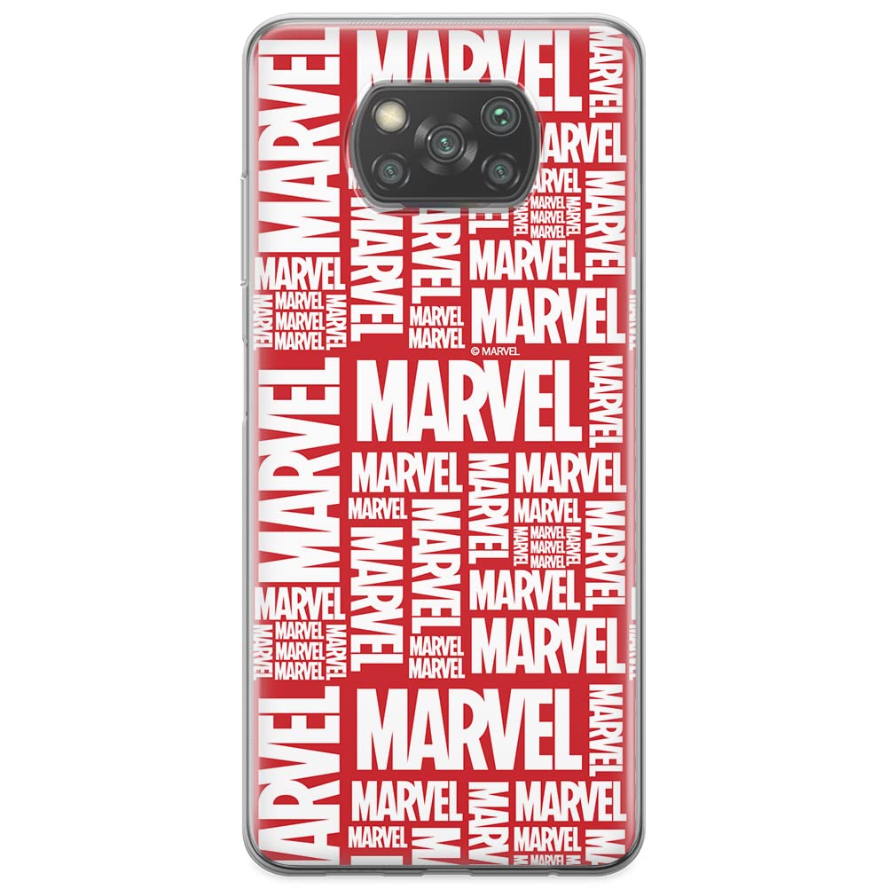 ERT GROUP mobile phone case for Xiaomi POCOPHONE X3 original and officially Licensed Marvel pattern 003 optimally adapted to the shape of the mobile phone, case made of TPU
