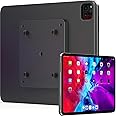 CharJenPro MagFlott VESA Mount V2 (11"/10.9") for iPad Pro 11" M4, iPad Air 11" M3/M2/10.9", Magnetic Holder for iPhone. Curved 6.5' Braided USB C Cable, Ucable. Arm Mount Not Included (Space Black)