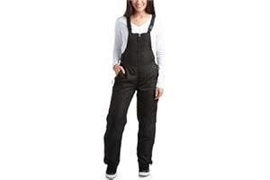 Perry Ellis Womens Snow Bibs - Wind And Water Resistant Insulated Ski Pants Winter Overalls For Women, Sizes Run Small