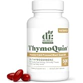 Dr. Murray's ThymoQuin Black Seed Oil-USP Grade Patented Process-Cold Press | 60 count, patented manufacturing process, Full Spectrum, non-GMO, cold-pressed formula, Clinically Tested, Only USP Verified