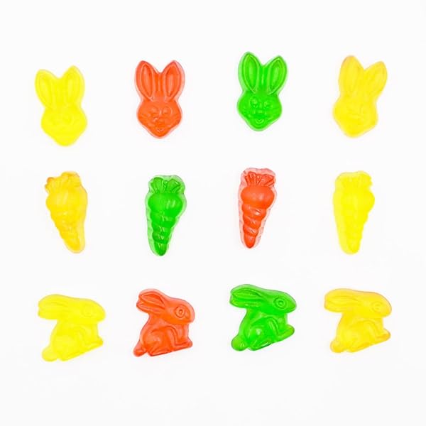 HARIBO EASTER HAPPY HOPPERS GUMMI CANDY, INDIVIDUALLY TREAT SIZE WRAPPED PACKETS, 9.5 OZ. BAG
