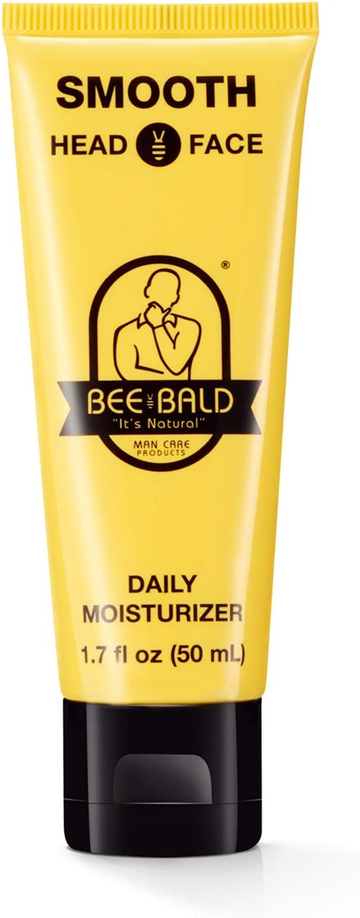 Bee Bald Smooth Daily Moisturizer Men 50ml Hydrates Tones Skin
