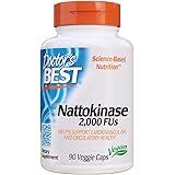 Doctor's Best Nattokinase - 2, 000 FU of Enzyme, Supports Heart Health & Circulatory & Normal Blood Flow, Non-GMO, Gluten Fre