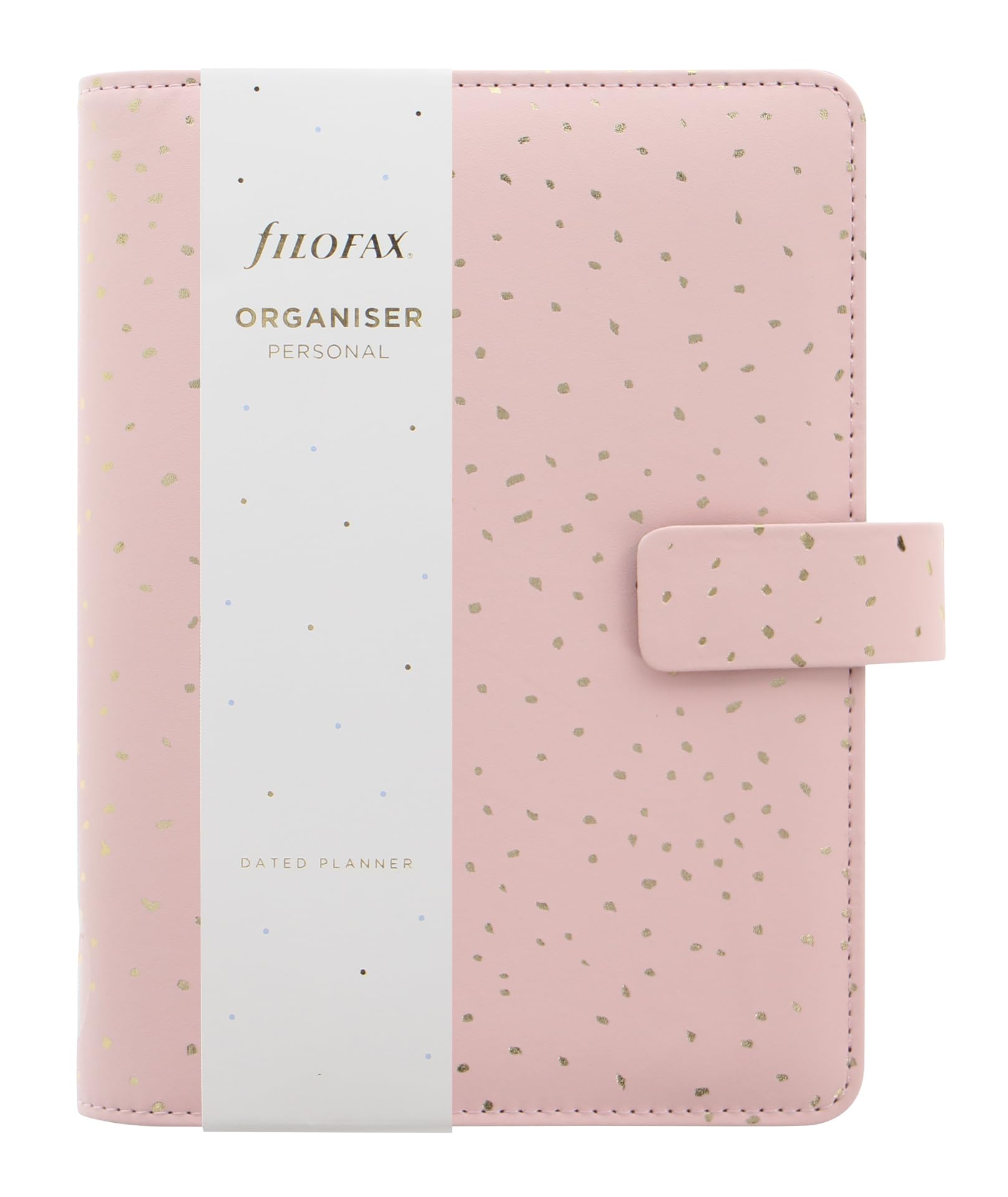 Filofax Personal Confetti organiser - rose quartz