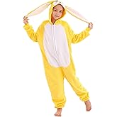TYONMUJO Animal Onesie Costume for Kids Halloween Costumes for Girls Boys Cosplay Outfit Rabbit Bunny