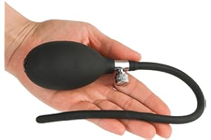 34.5 cm Adjustable Male Urethral Training Rod—Control the Size to Your Preference-CARM73 (Black)