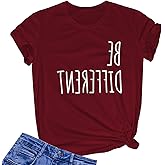 LOOKFACE Women's Cute T Shirt Junior Tops Teen Girls Graphic Tees
