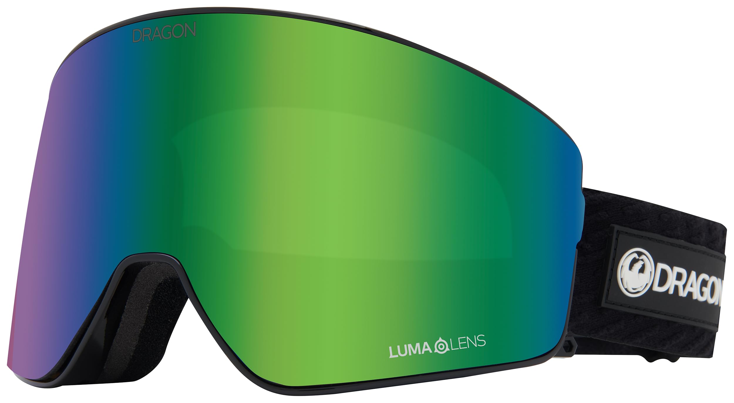 Dragon Unisex Adult Prescription Frames PXV2 - Icongreen/Llgreenion+Llamber with Lumalens Green Ion Lens