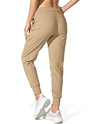 Women's Joggers Pants Pockets Drawstring Running