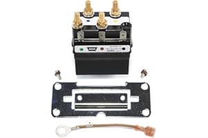 WARN 89579 12V Vantage 4000 Contactor Service Kit, Red/Black