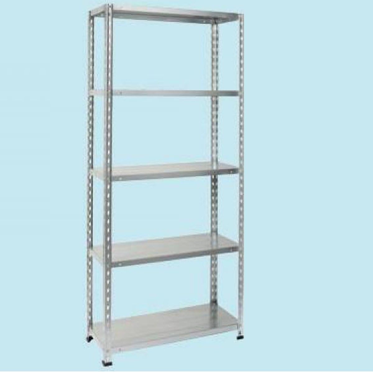 Scaffale Montaggio Facile E Veloce 230x50x23cm HOME Scaffale Metallo Per Carichi Pesanti Zincato Con Scaffale Metallo Carichi Pesanti