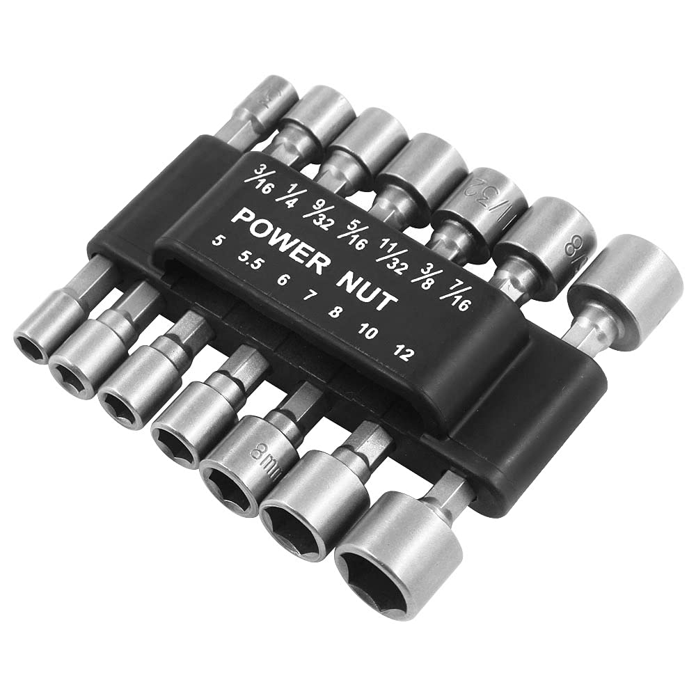 Socket Set, 14 Pieces Socket Adapter Socket Spanner Set Socket Bit Adapter (Professional 14 Pieces)