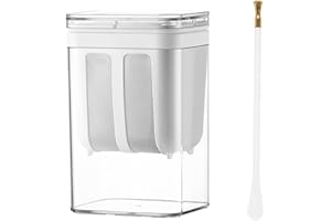 Reusable Yogurt Strainer with Spoon,Large Capacity Greek Yogurt Filter with a Fine Mesh Bag and Lid Leak Proof,Easy to Clean 