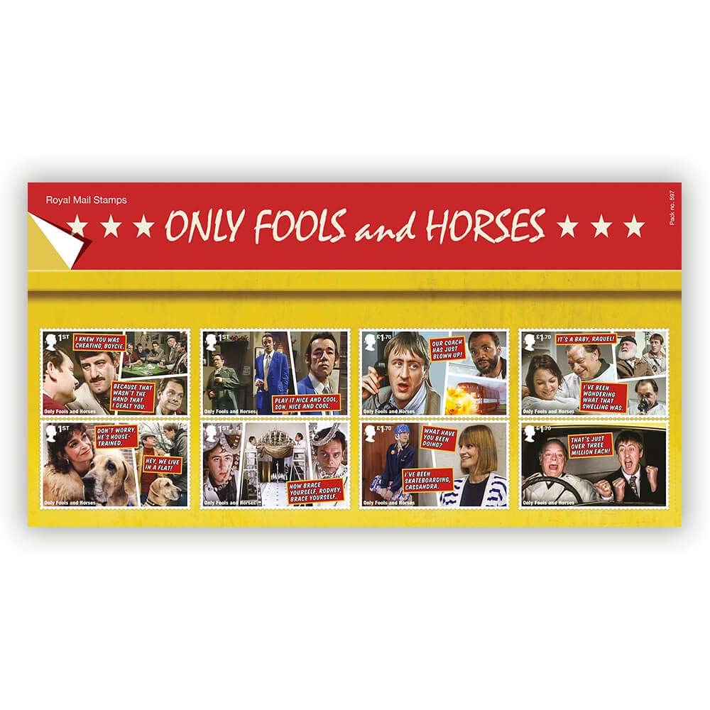 Royal Mail Only Fools and Horses Affixed Presentation Pack