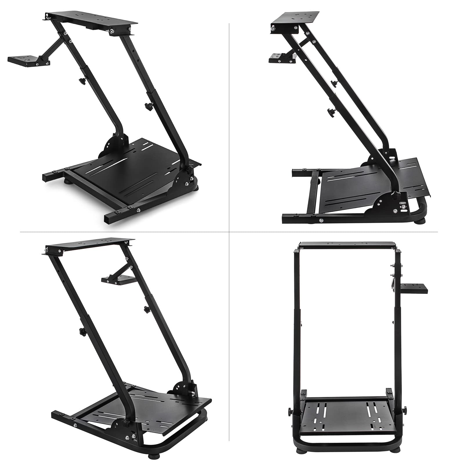SmarketBuy G920 Racing Wheel Stand Height Adjustable Driving Simulator Cockpit Compatible with Logitech G25, G27, G29, G920 Gaming Cockpit