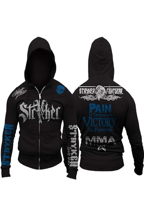 mma zip up hoodies