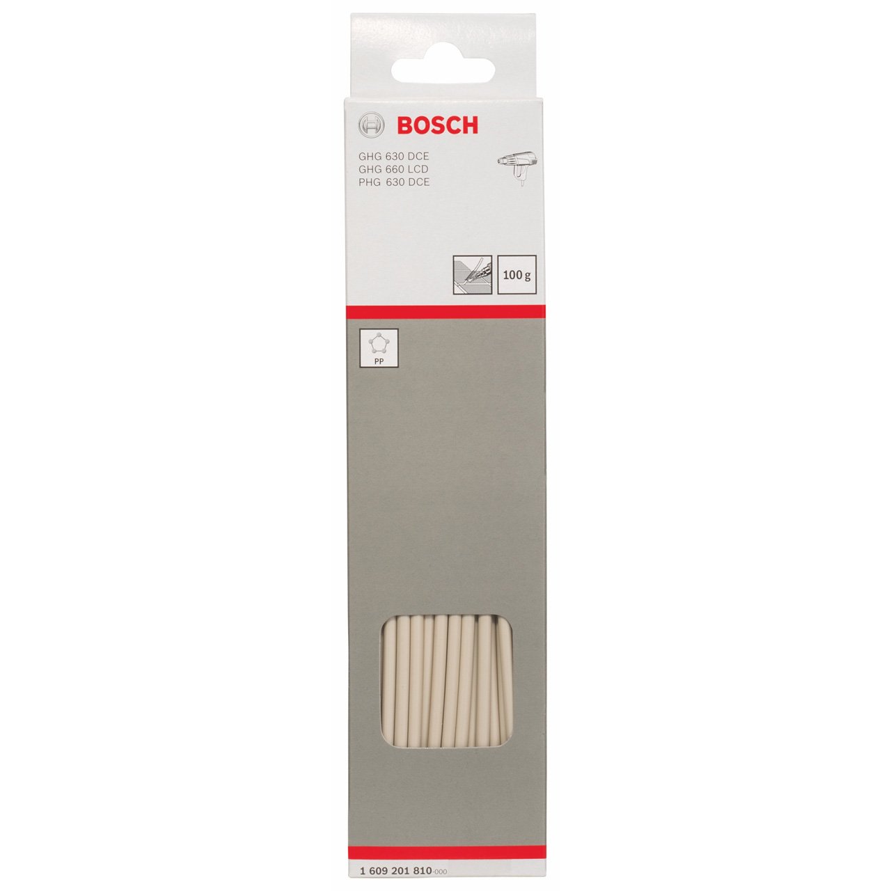 Bosch Accessories 1609201810 Plastic Welding Rod of Polypropylene, Grey