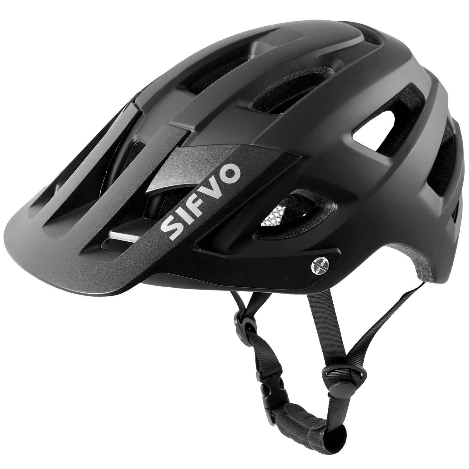 Bike Helmet Men and Women, SIFVO Cycle Helmet mtb Helmets Bicycle Helmet with Visor, Allround Cycling Helmets Road Bike Helmet Adult Cycle Helmet Lightweight & Breathable 【M/L】