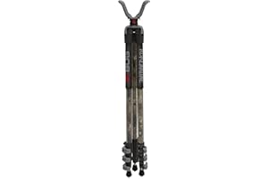 BOG Adrenaline Switcheroo Shooting Rests, Monopods, Bipods, and Tripods with Universal Shooting Rest Heads, Leg Lever Locks, and Lightweight Aluminum Construction for Hunting, Outdoors