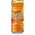 12 cans | NOCCO BCAA DRINK | Blood Orange Del Sol 330 ml | BCAA | 105 mg Caffeine | Energy Drink | Buxtrade