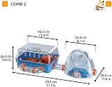 Ferplast COMBI 2 Innovative Hamster Cage with External Exercise Wheel view 8